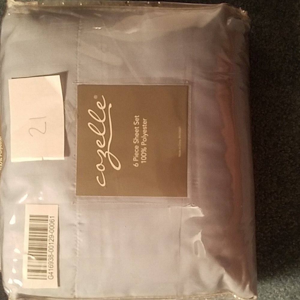 Cozelle 6 Piece Sheet Set